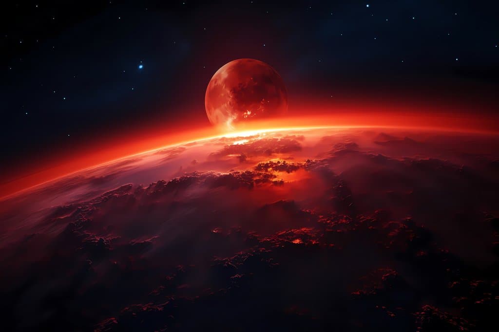 Inferno Horizon: The Great Red Rising - HD Wallpaper 5376x3584