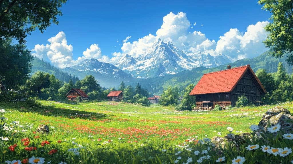 Alpine Blossom - HD Wallpaper 5824x3264